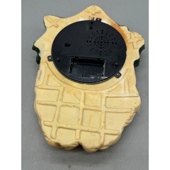 Vtg Motion Activated Santa Face Light Up Musical Talking Ho Ho Merry Christmas - Picture 8 of 15